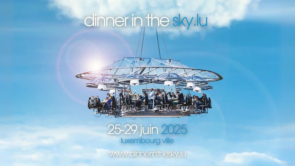 Dinner in the Sky Luxemburg - 6. Ausgabe