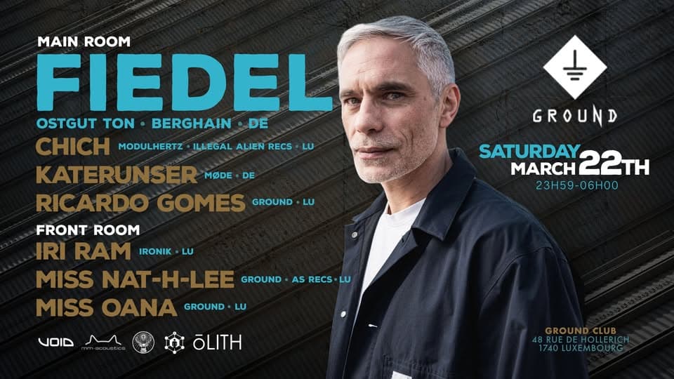 GROUND с FIEDEL (Ostgut Ton | Berghain)