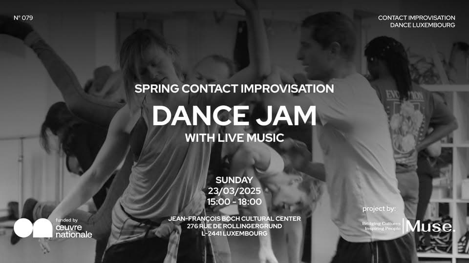Live Music Accompanied Spring Contact Improvisation Dance Jam