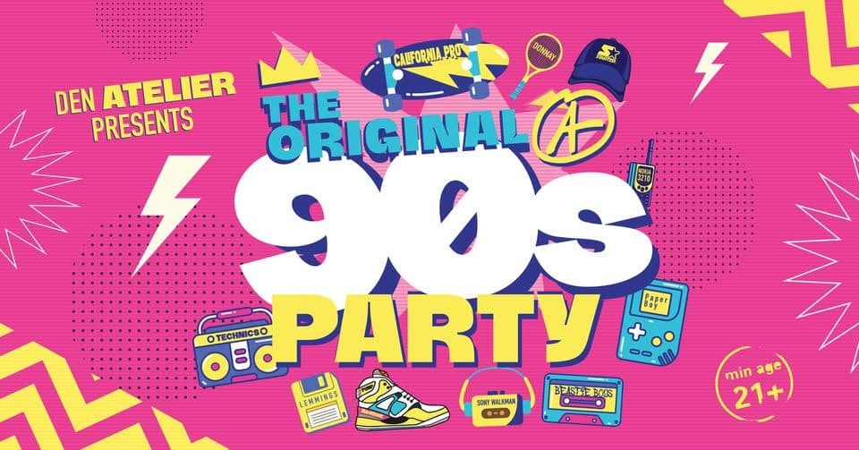 90s Party in Luxembourg