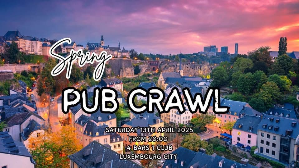 Luxembourg Spring Pub Crawl