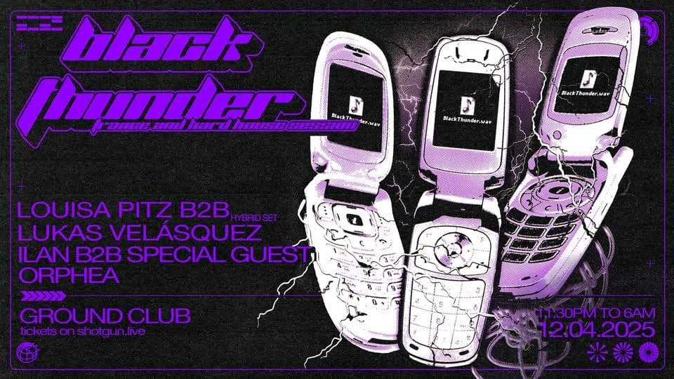 BLACK THUNDER - TRANCE & HARD HOUSE SESSION