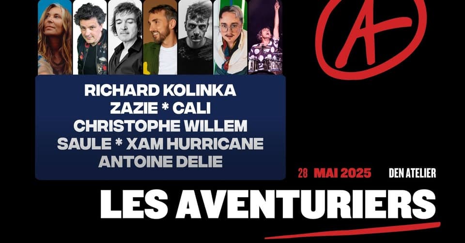 "Les Aventuriers d'un Autre Monde" I Zazie, Cali, Christophe Willem & Saule I Luxembourg