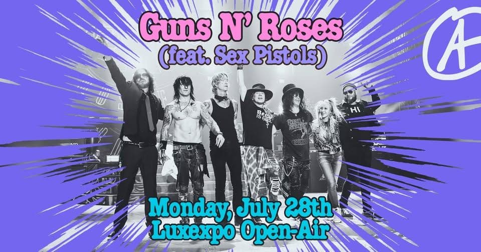 Guns N' Roses and the Sex Pistols | Outdoor Concert | Luxembourg