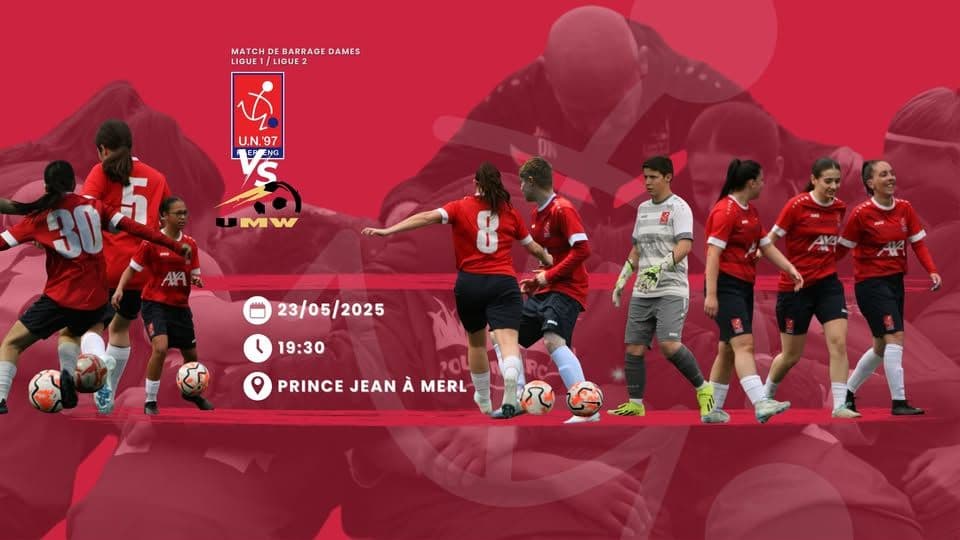 Match de barrage Dames (Promotion en Ligue 1)