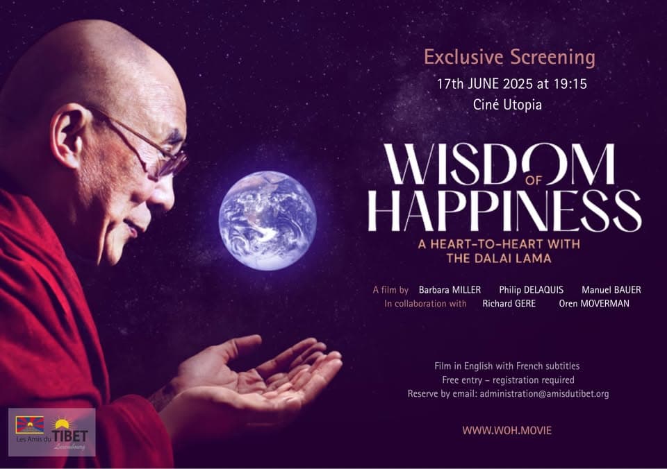 Exclusive Screening: Wisdom of Happiness in Luxembourg