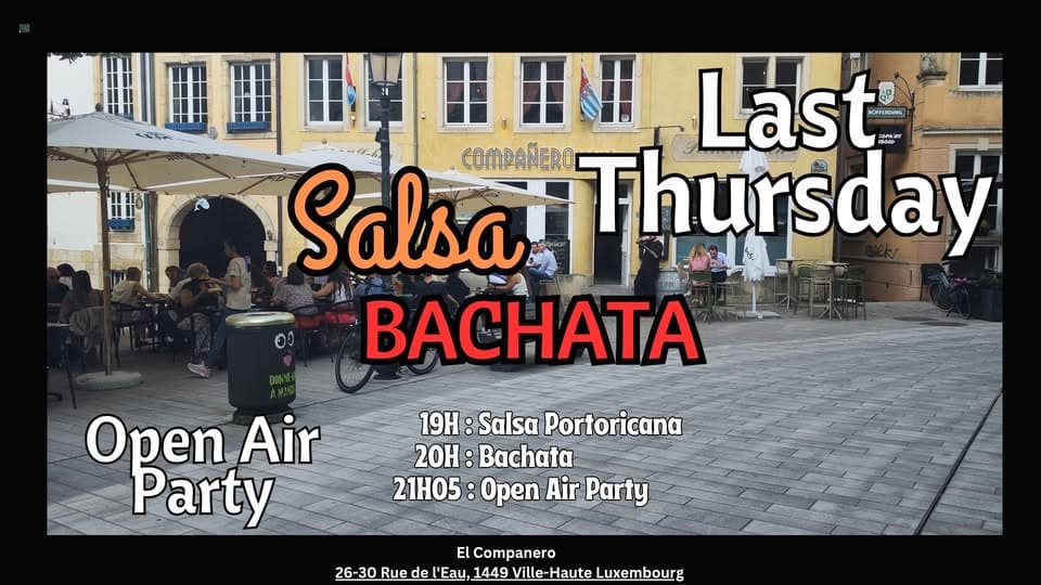 "Outdoor Party - Salsa Bachata"