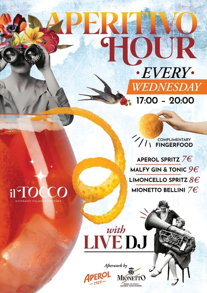 IL TOCCO Happy Hour • Every Wednesday