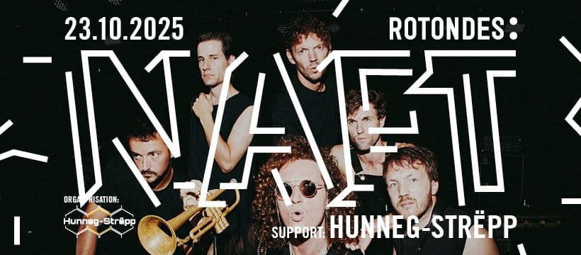 NAFT | Opening Act: Hunneg-Strëpp - Rotondes - 10/23/2025