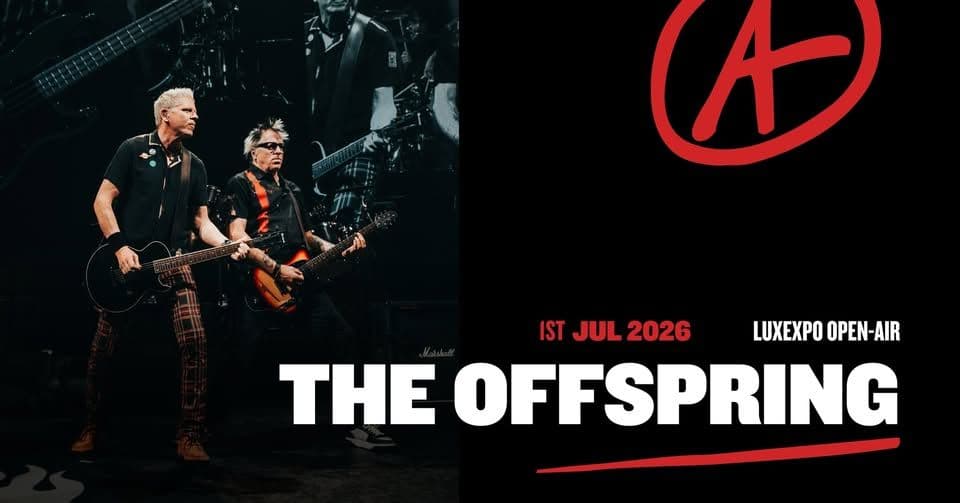 "Живой концерт The Offspring под открытым небом в Люксембурге"