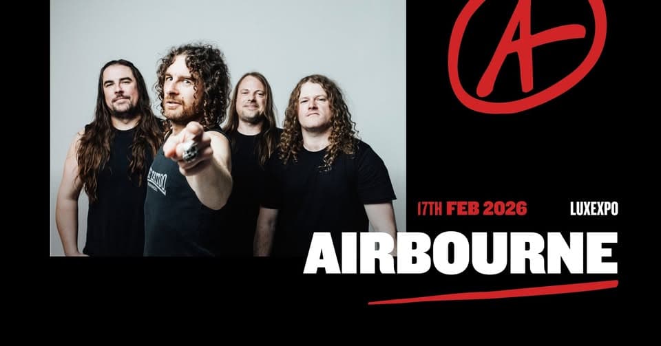 Airbourne + Asomvel + Avalanche I Luxembourg