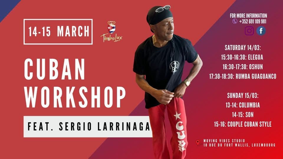 Cuban Workshop with Sergio Larrinaga