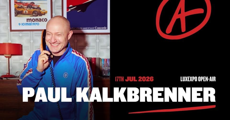 "Paul Kalkbrenner with Support DJs I Open-Air Event I Luxembourg"