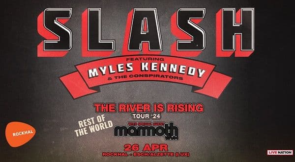 Концерт Slash в Rockhal