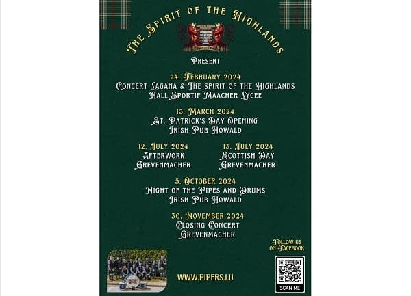Юбилейный концерт оркестра Spirit of Highlands Pipe Band