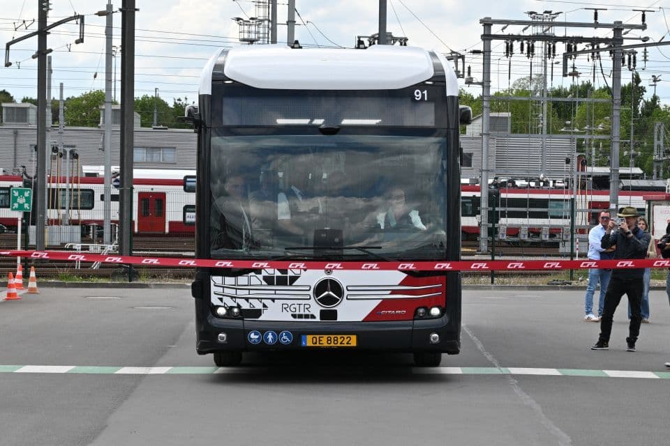 New electric buses in Luxembourg