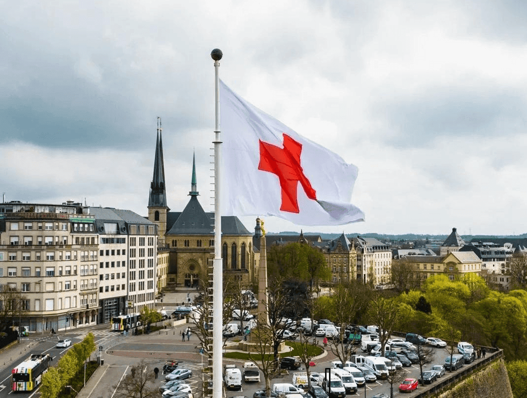 Page Facebook de la Croix-Rouge luxembourgeoise