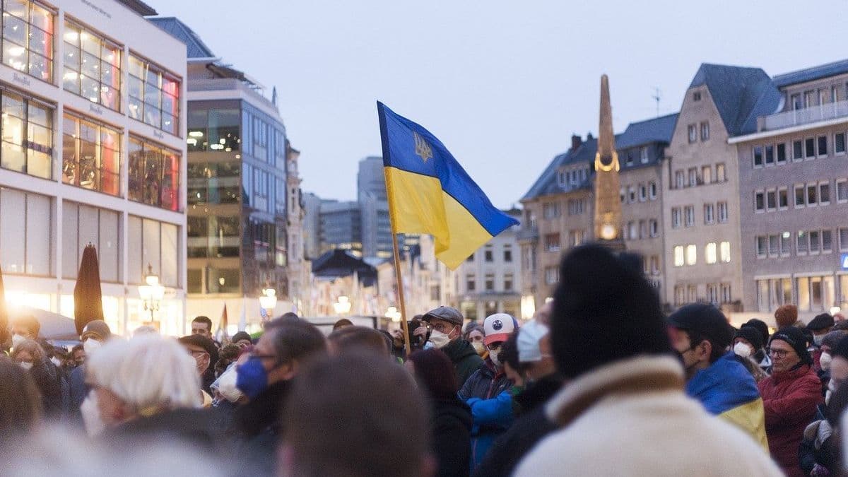 Около 3000 человек пришли на демонстрацию в поддержку Украины в Люксембурге