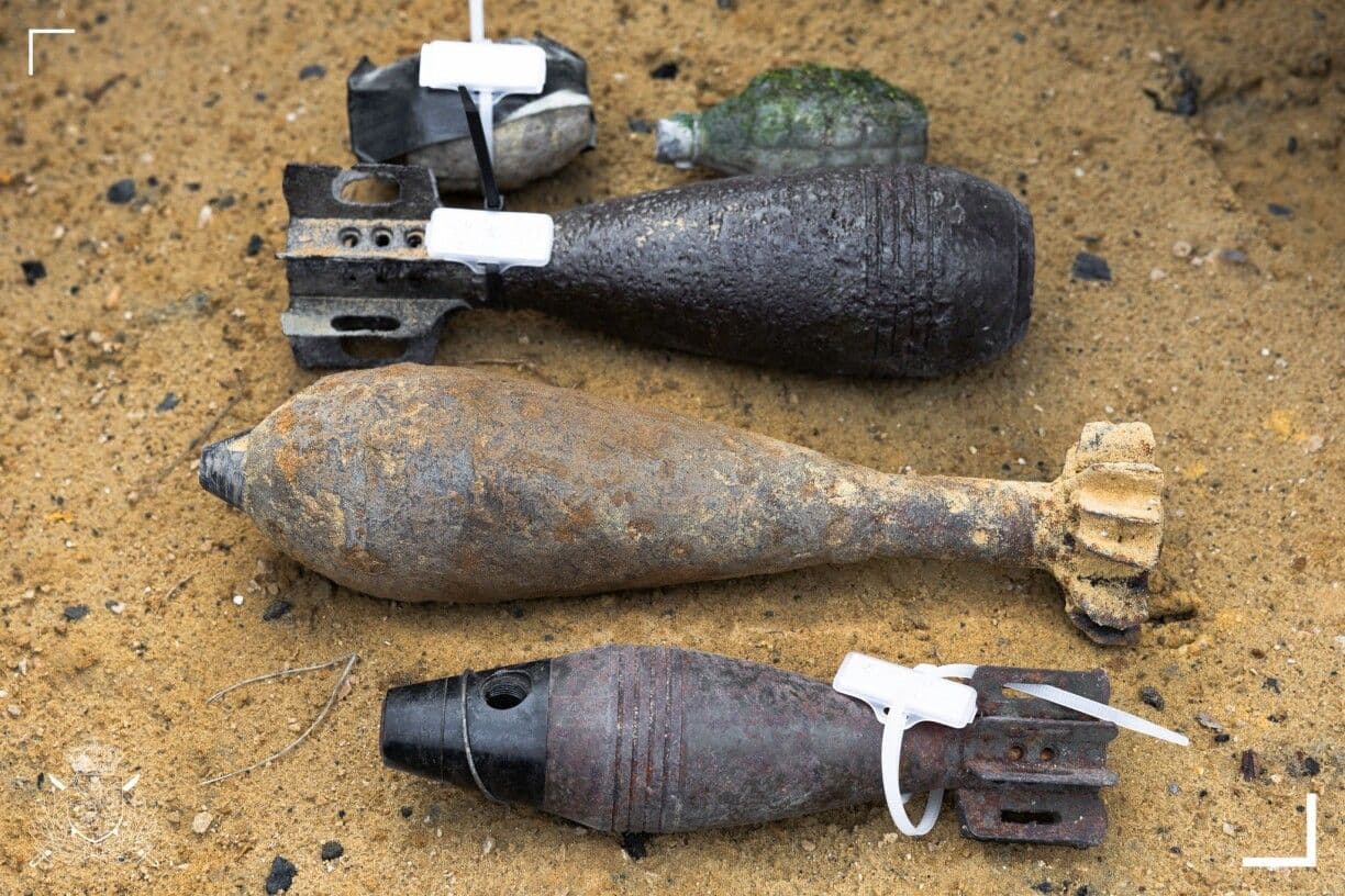 unexploded shells in Luxembourg
