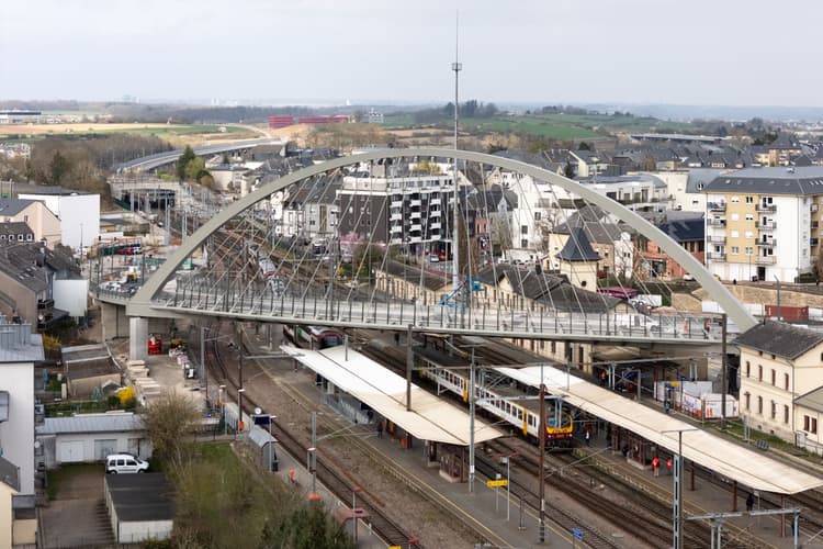 New bridge in Bettembourg