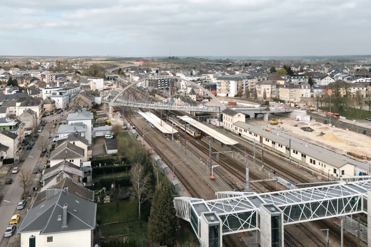 New bridge in Bettembourg