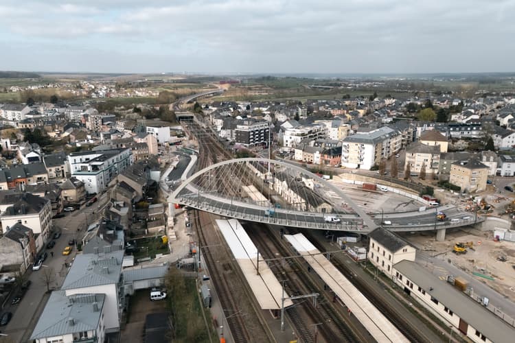 New bridge in Bettembourg