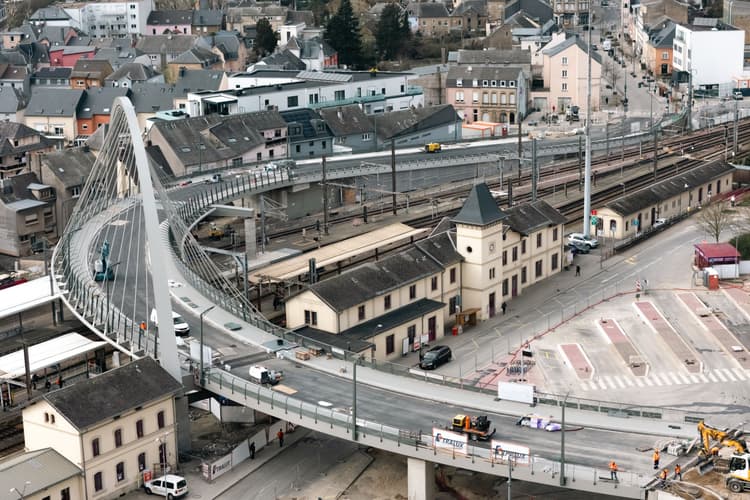 New bridge in Bettembourg