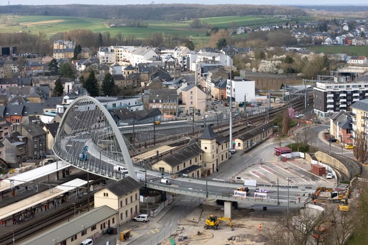 New bridge in Bettembourg
