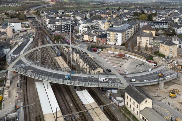 New bridge in Bettembourg