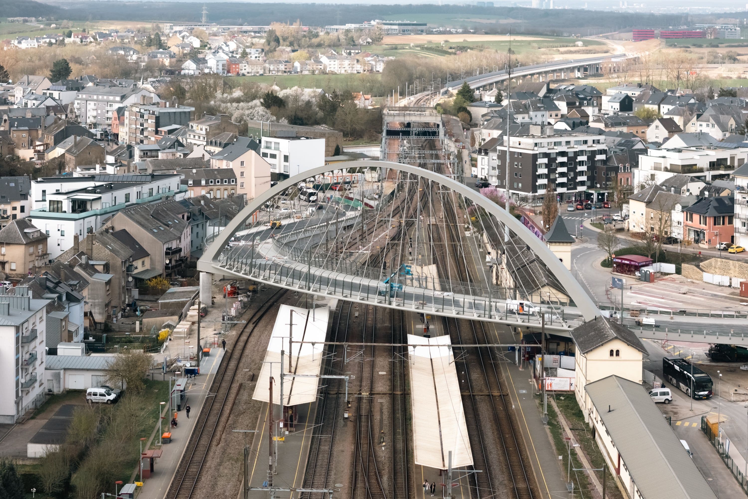 New bridge in Bettembourg