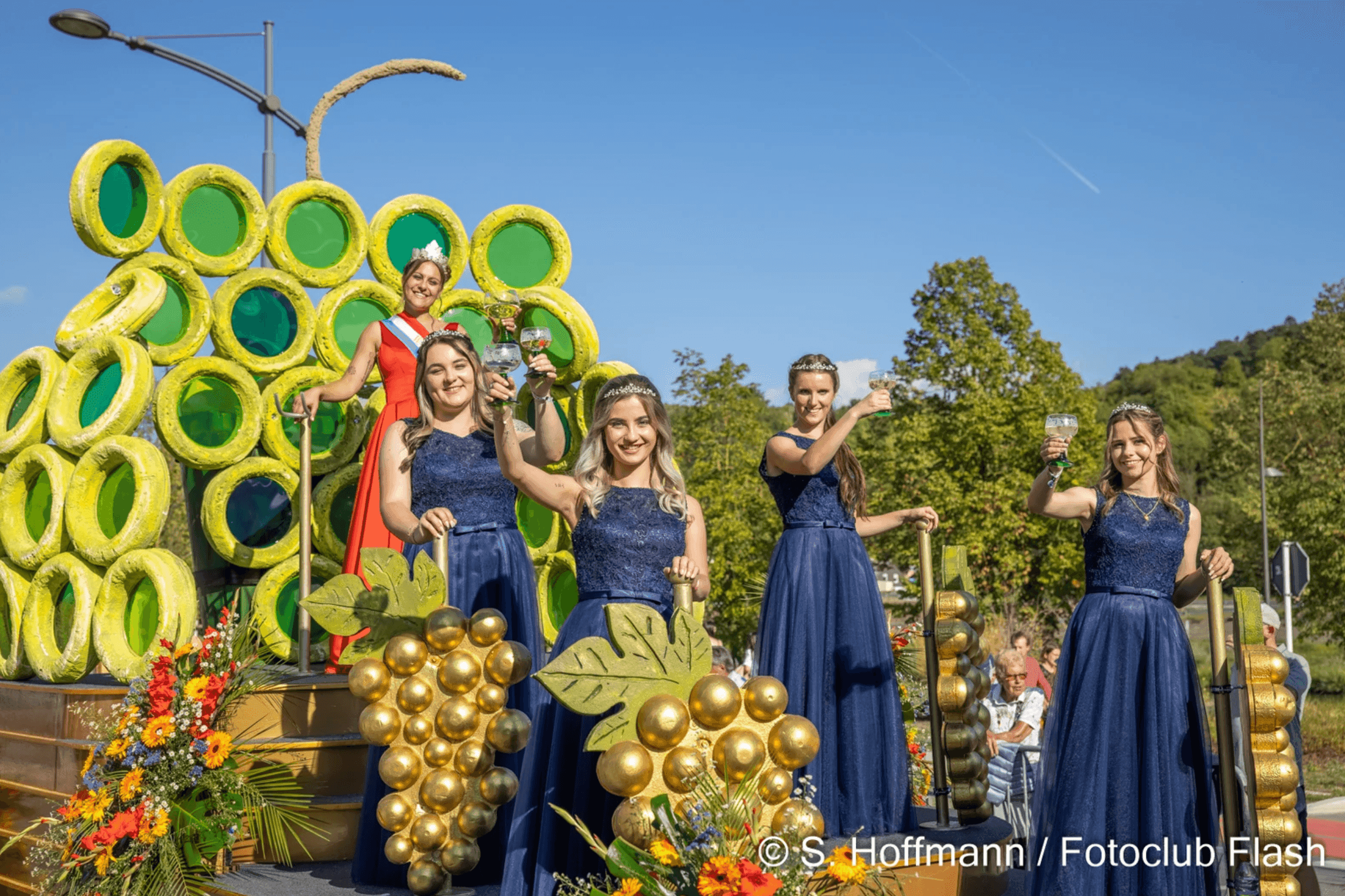 The Drauwen- a Wäifest grape and wine festival takes place in Luxembourg in September