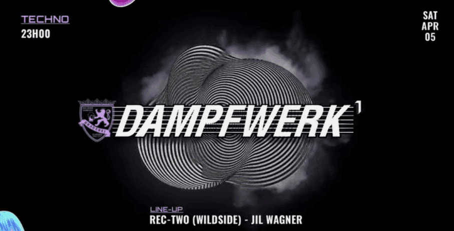 • DAMPFWERK #1 featuring Rec-Two and Jil Wagner [TECHNO]