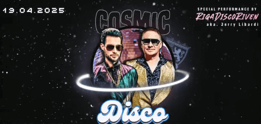 Cosmic Disco featuring RigaDiscoRiven! • BIG BEER COMPANY LUXEMBOURG