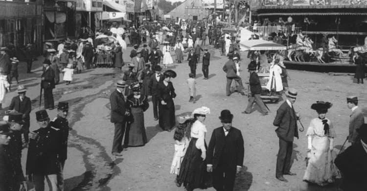 The Schueberfouer in 1904