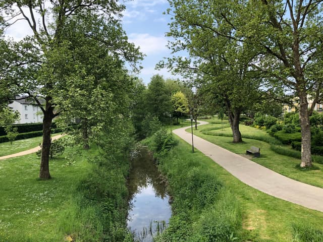 Cessange : un grand quartier vert au Luxembourg