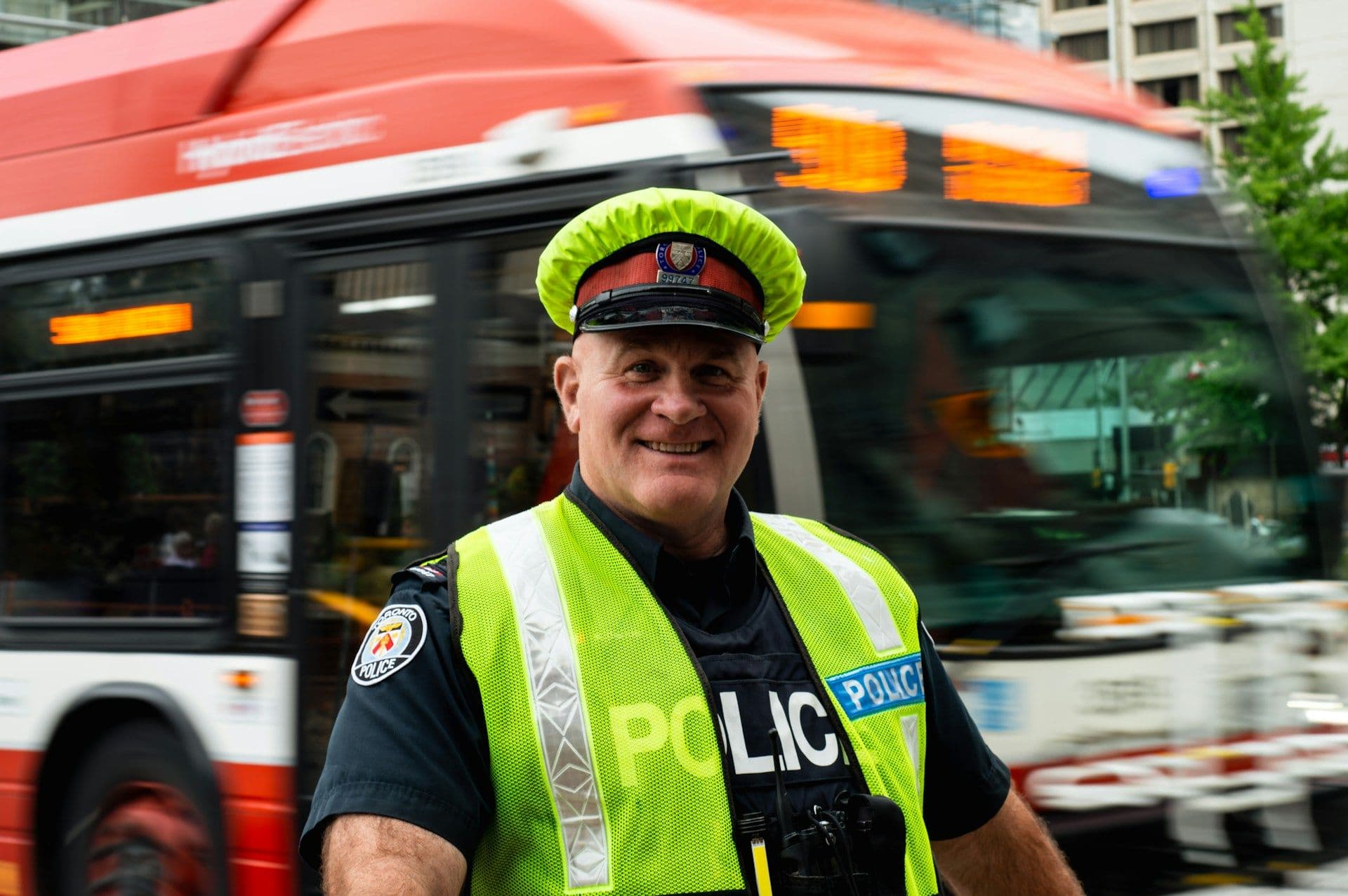 Police patrol at Schueberfouer
