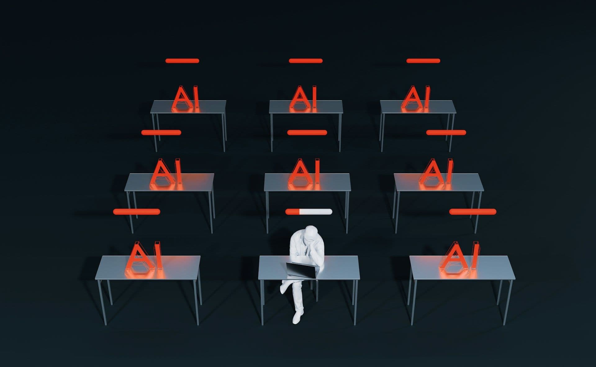 AI agains human workers in Luxembourg