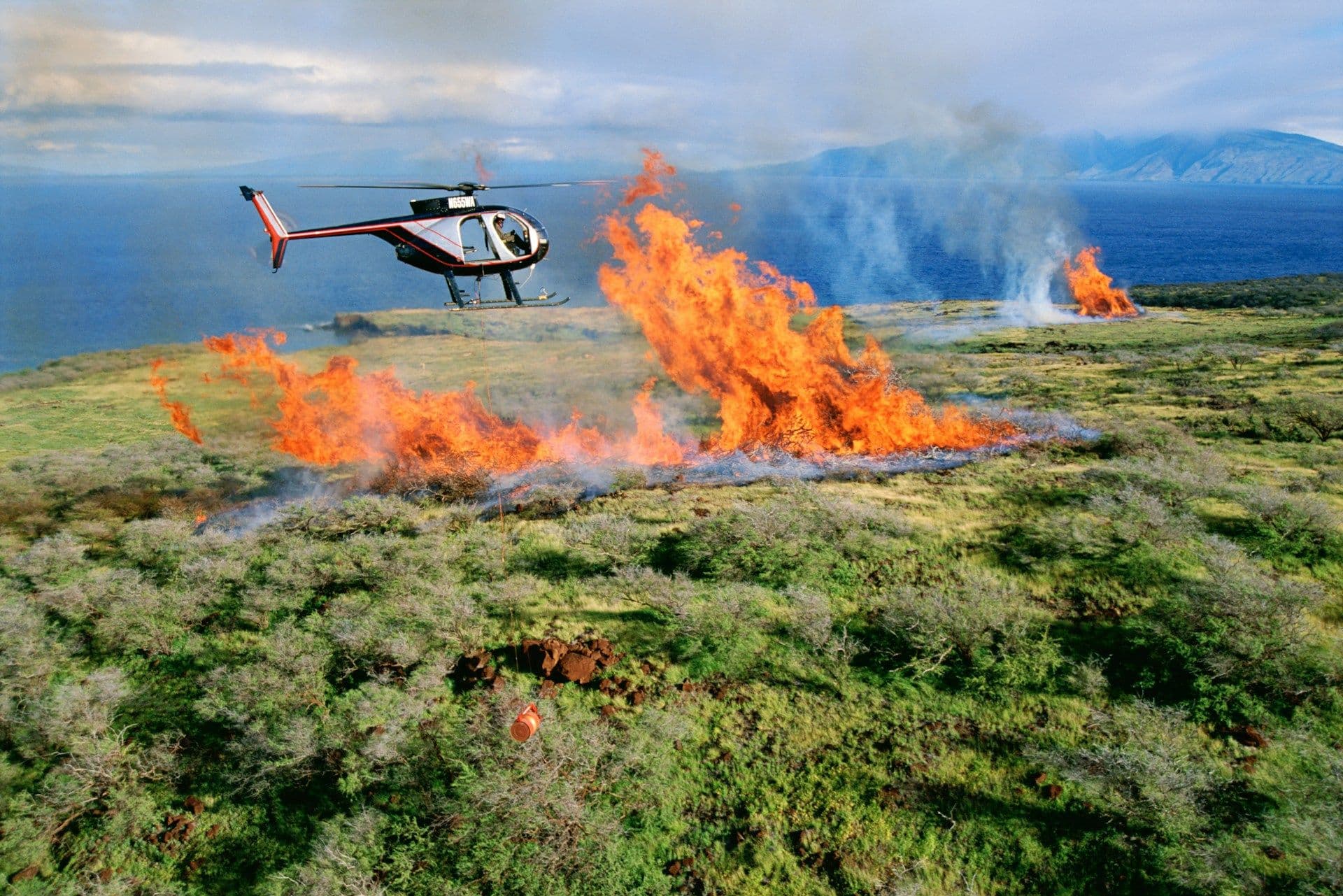 Risk of forest fires in Luxembourg