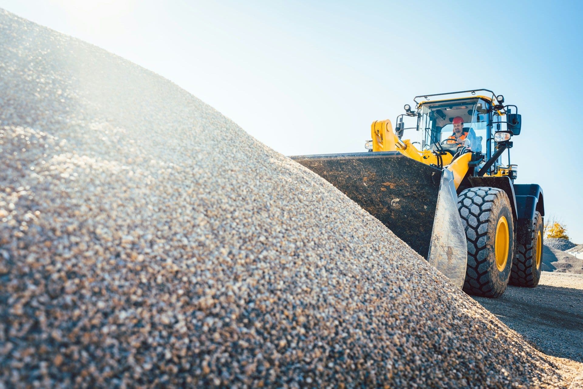 Road construction in Hosingen