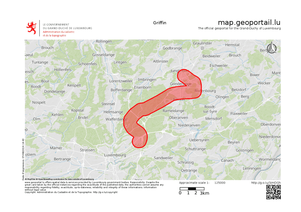 Drone restriction in Luxembourg