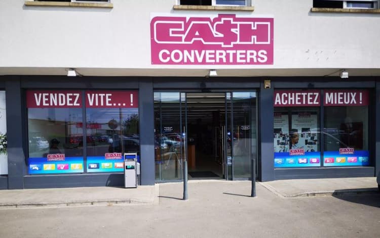 Source : site web de Cash Converters : Site web de Cash Converters