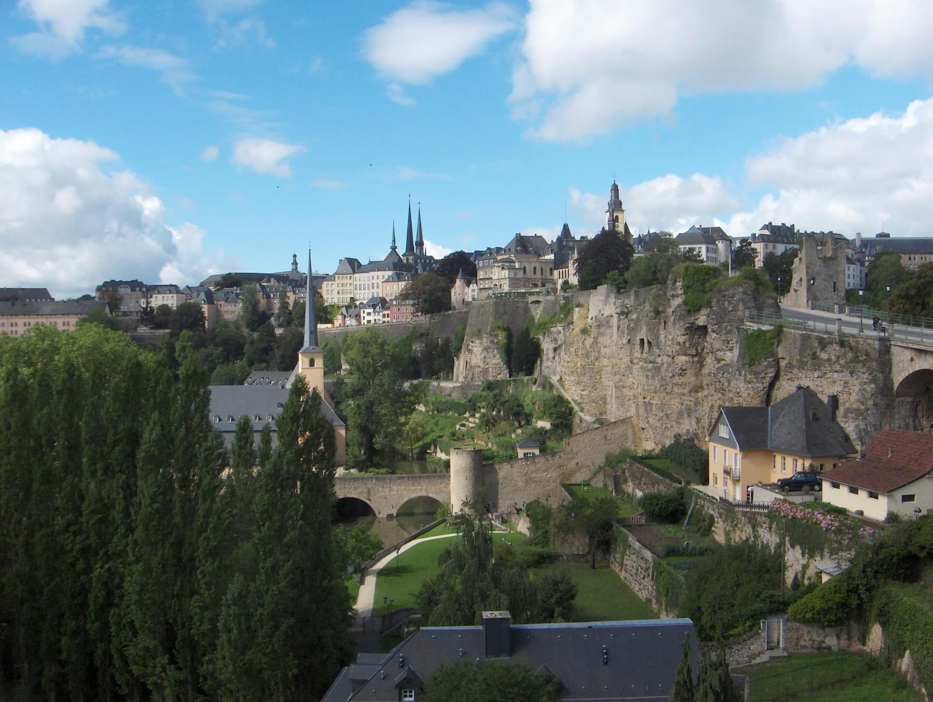 Vieux quartiers et fortifications de Luxembourg, source : Wikipédia
