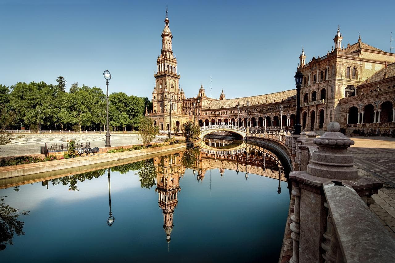 Der Palast in Sevilla