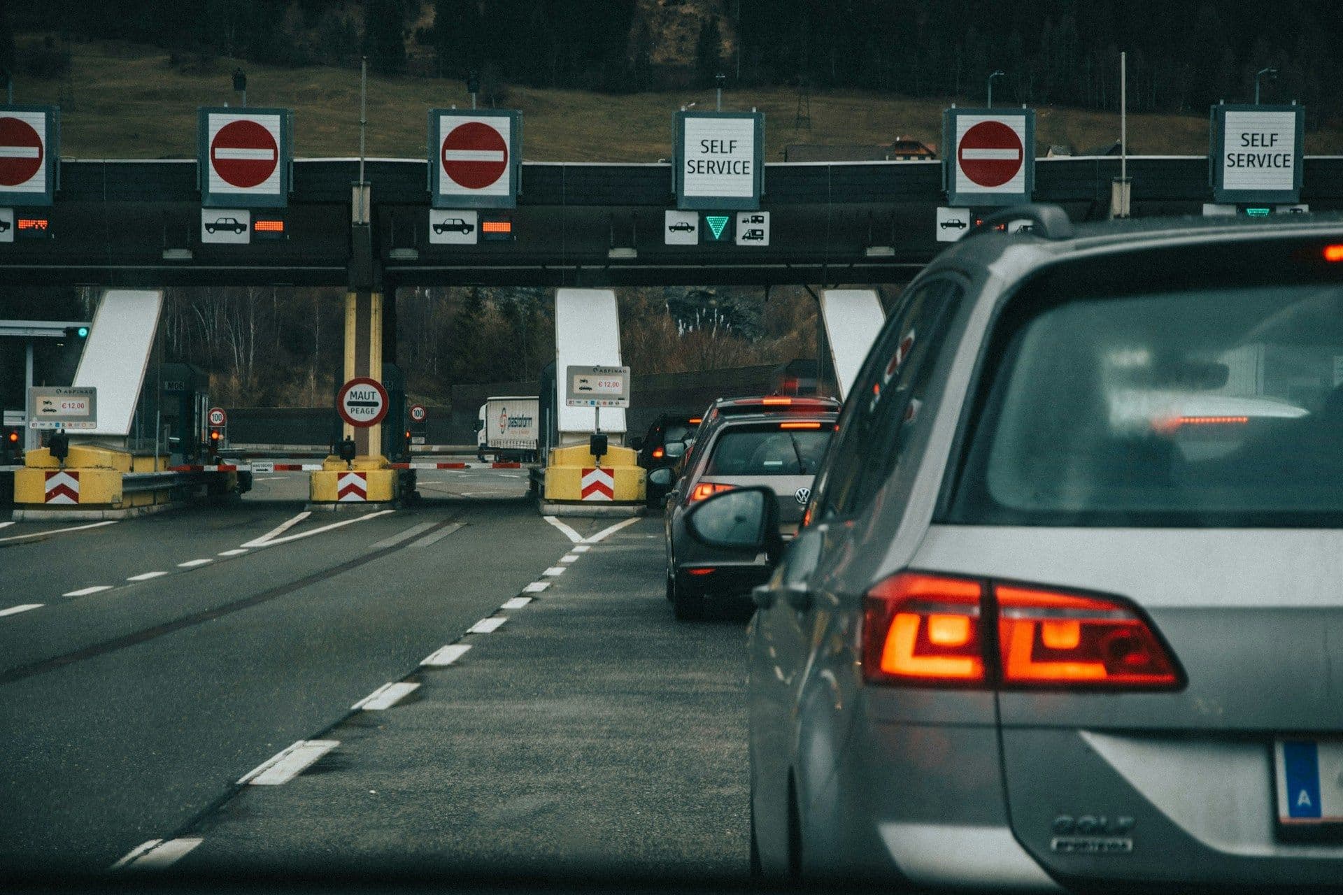Border control between Germany and Luxembourg