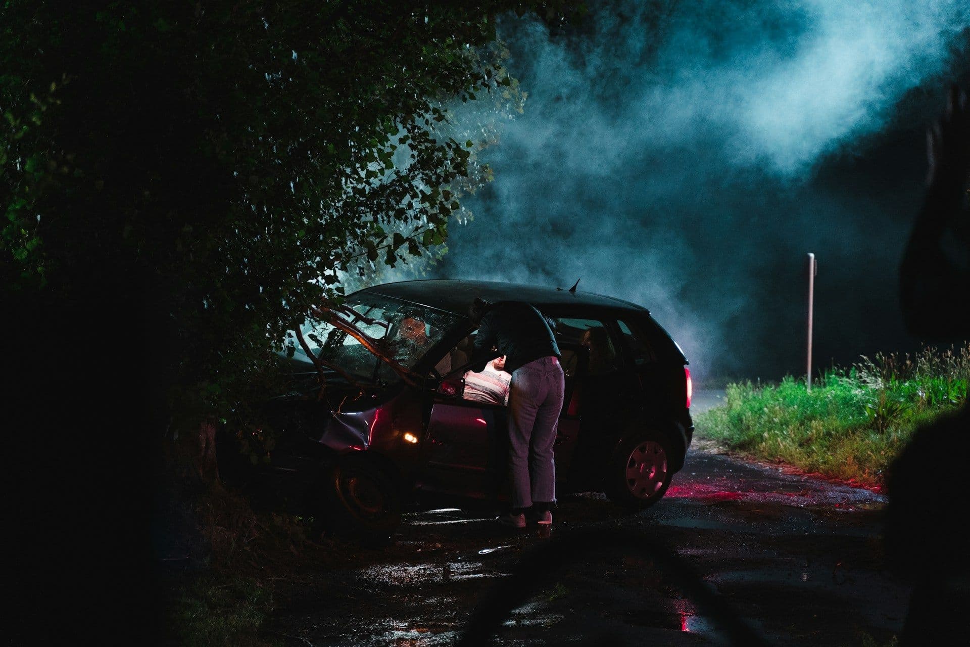 car crash in Luxembourg, police