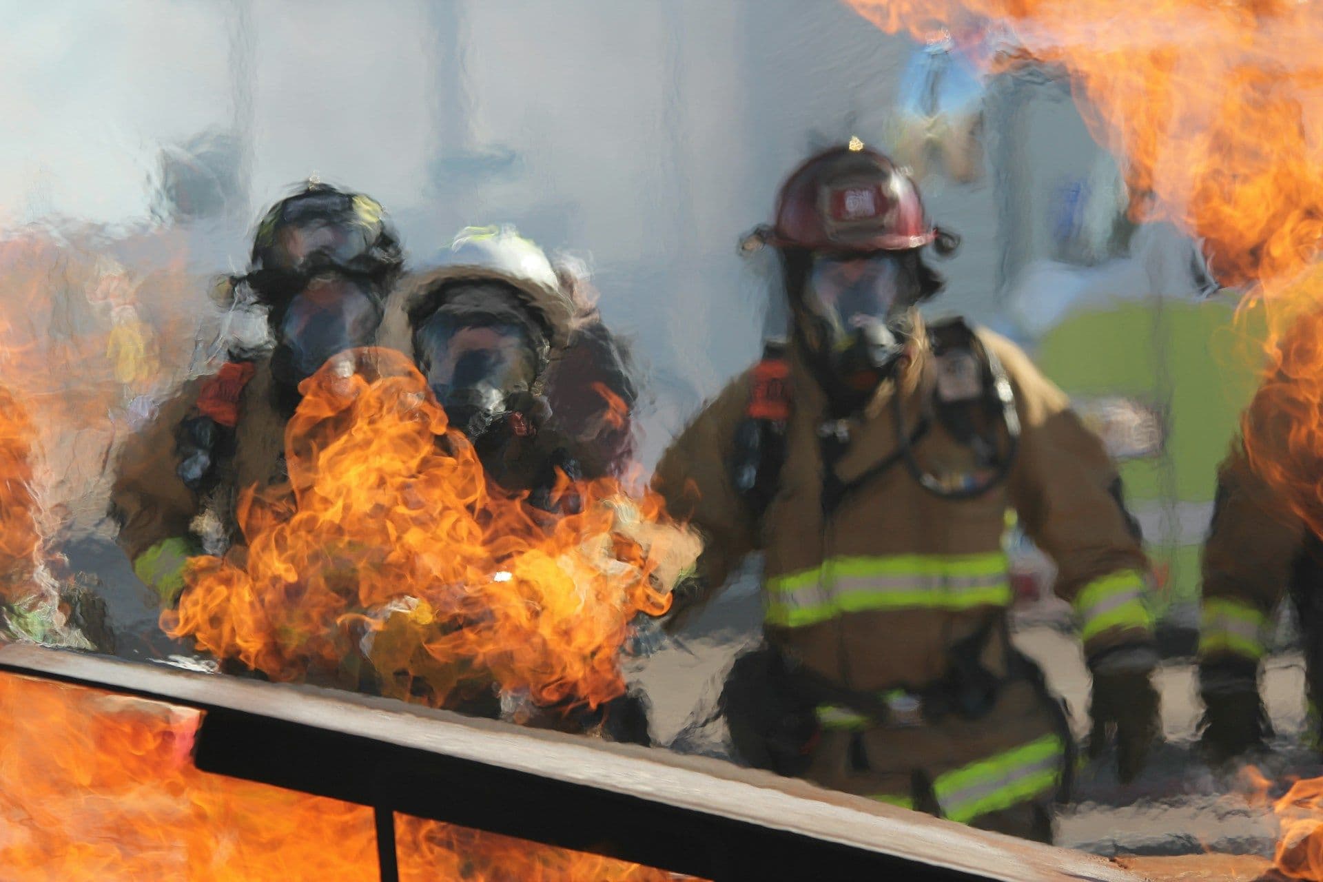 Firefighters in EU