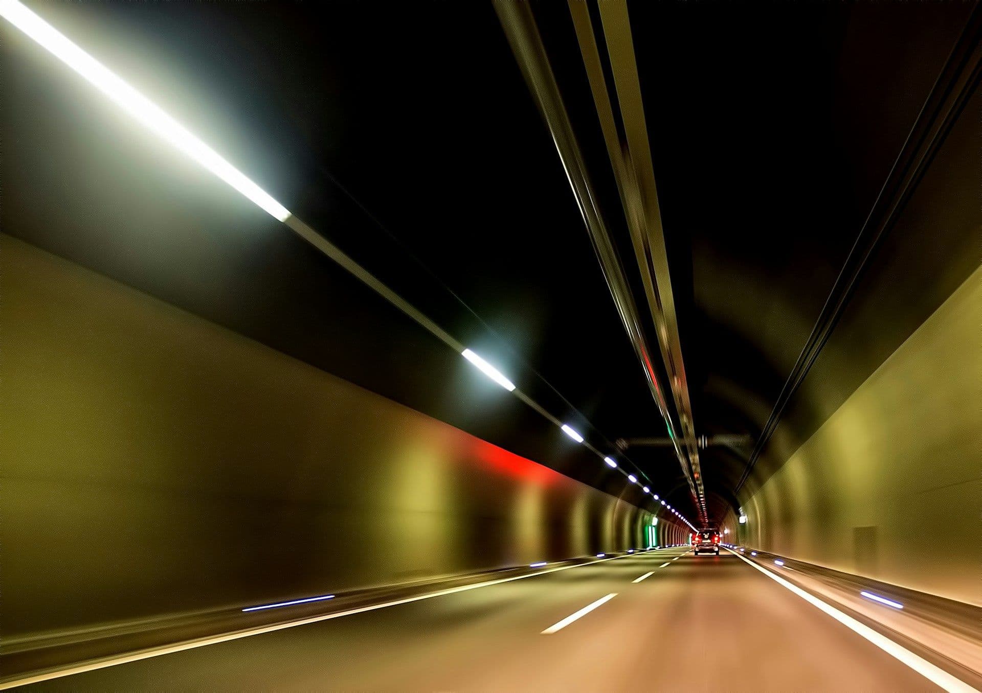 Tunnel speeding in Luxembourg