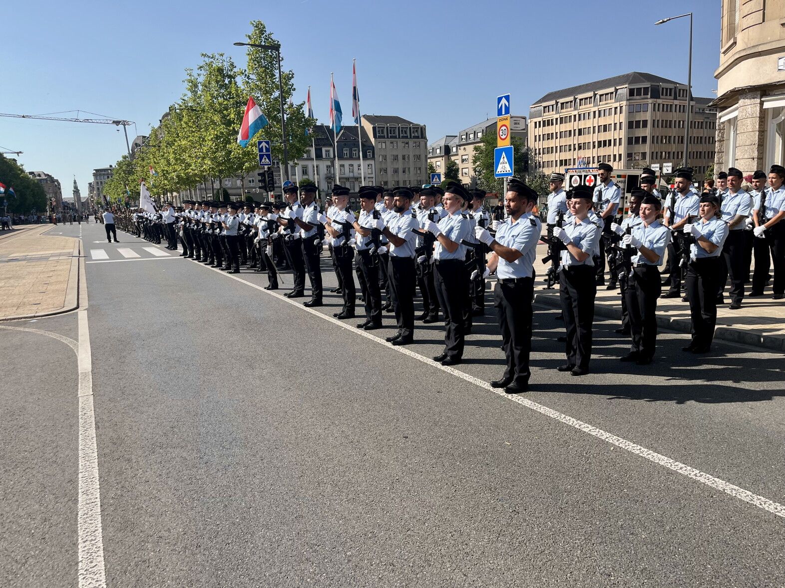 National Day will take place under a blazing sun