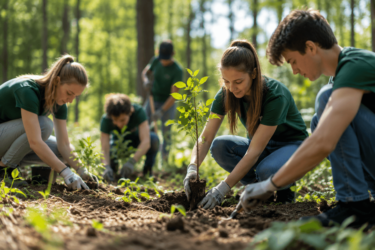 A new forest is to be planted in Luxembourg in honour of the winners of the Youth Climate Prize