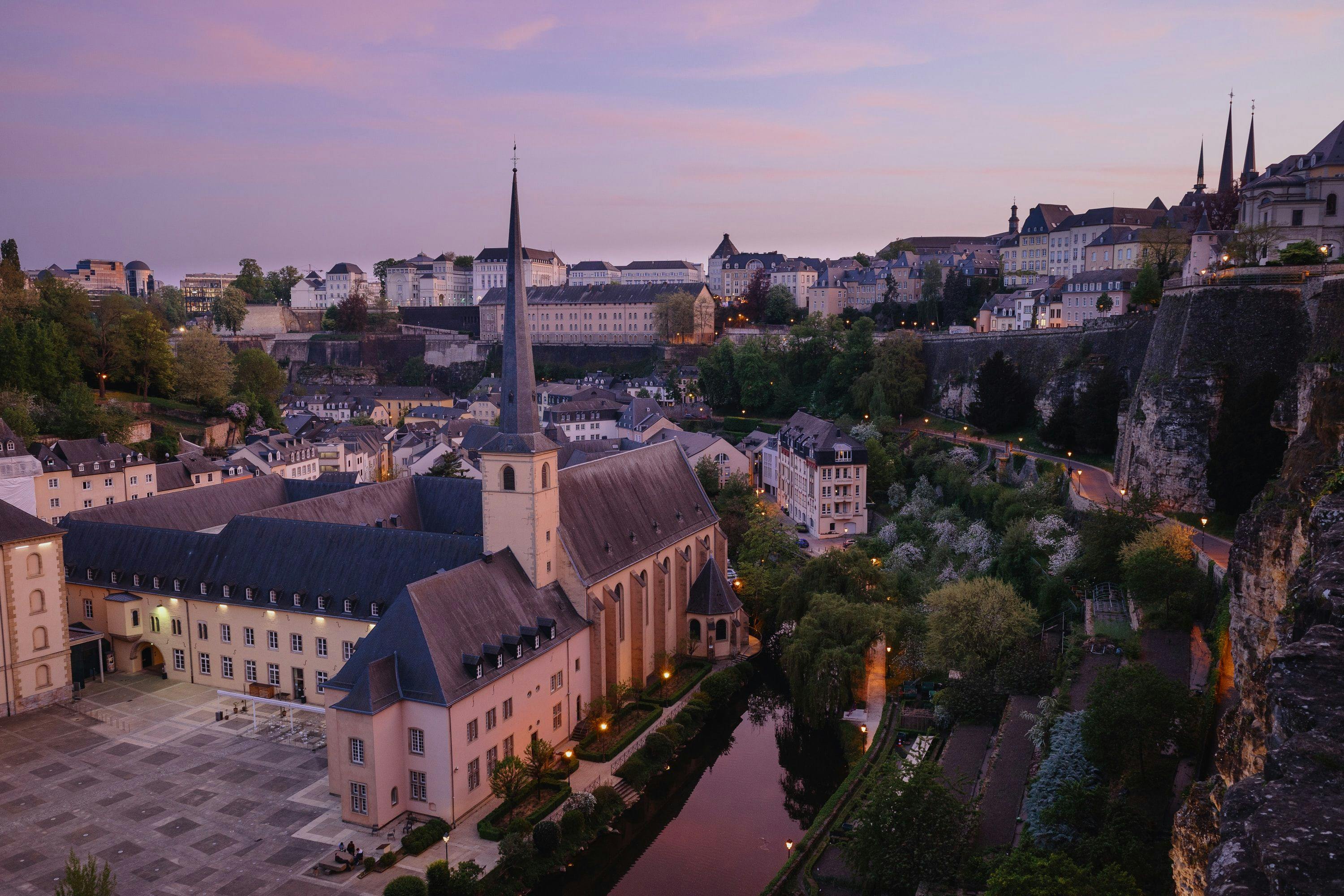 Владение английским в Люксембурге на высоком уровне